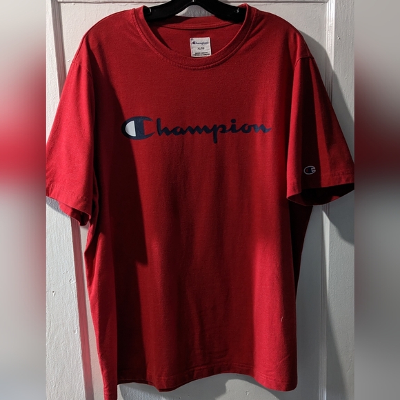 Champion Other - Champion Red Men's T-Shirt